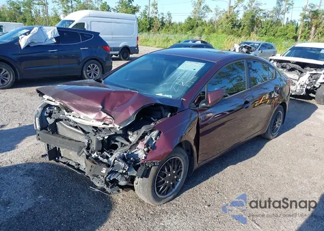 2017 Kia Forte Lx из США, поврежденный, VIN 3KPFK4A70HE142228